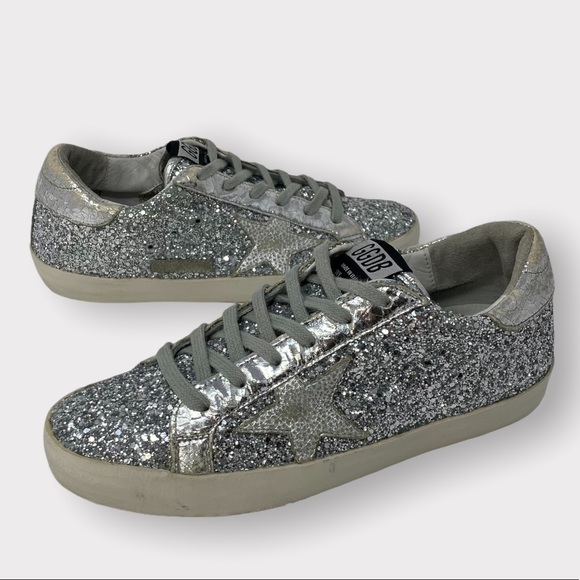 Golden Goose Shoes - Golden Goose Glitter Sneakers size 37